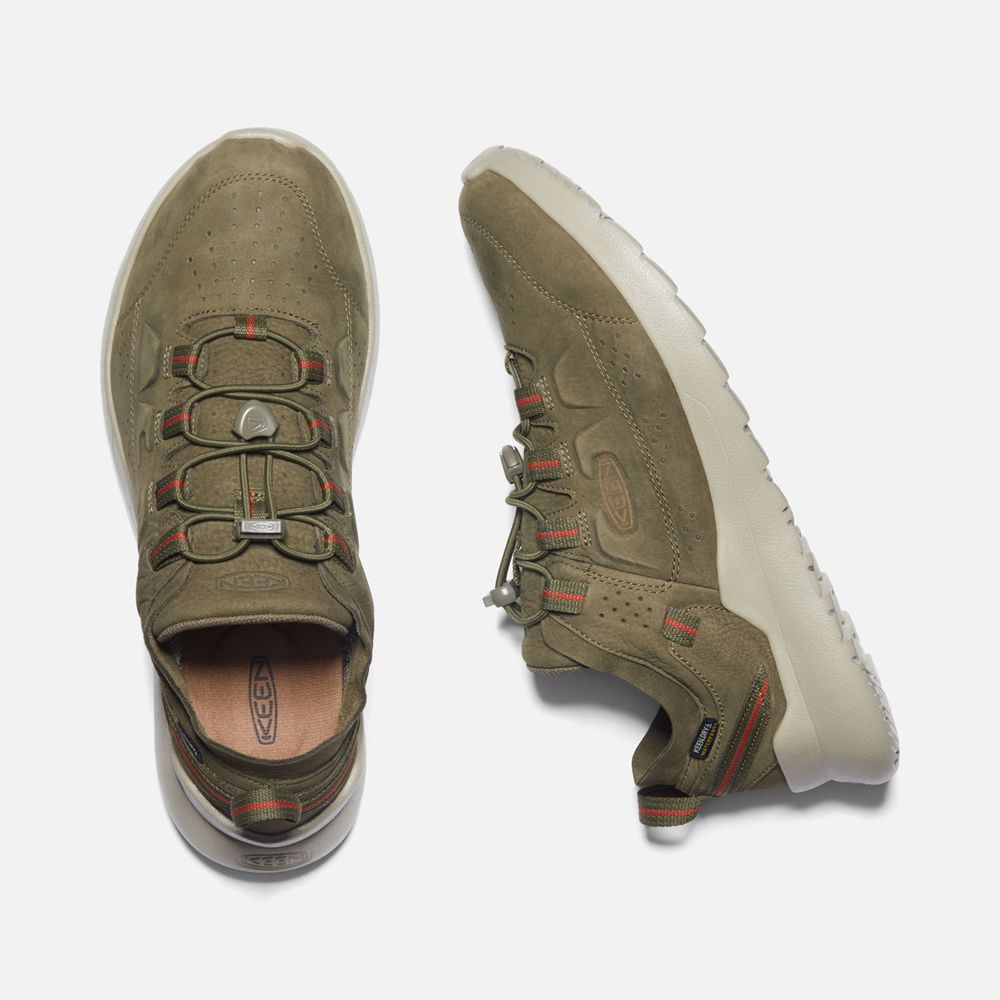 Keen Sneakers Herr Olivgröna - Highland Waterproof - 216348ISN